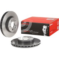 Brembo Mercedes-Benz V-Class Front Vented Brake Disc Pair Coated - 300mm Diameter | 09.8404.11 | GSF Car Parts