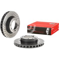 Brembo Front Left Hand Vented Brake Disc Coated - 304mm Diameter | 09.8420.11 | GSF Car Parts