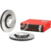 Brembo Front Vented Brake Disc Coated - 324mm Diameter | 09.8485.11 | GSF Car Parts