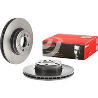 Brembo Land Rover Range Rover Front Vented Brake Disc Coated - 344mm Diameter | 09.8555.21 | GSF Car Parts