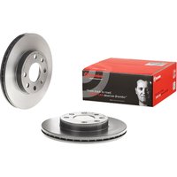 Brembo Vauxhall And Opel Corsa Front Vented Brake Disc Pair Coated - 240mm Diameter | 09.8635.11 | GSF Car Parts