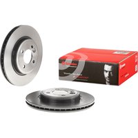Brembo Front Vented Brake Disc Pair Coated - 276mm Diameter | 09.8655.11 | GSF Car Parts