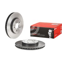 Brembo Ford Mondeo Front Vented Brake Disc Pair Coated - 300mm Diameter | 09.8665.11 | GSF Car Parts