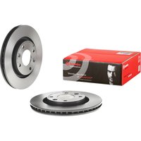 Brembo Citroen Berlingo Multispace Front Vented Brake Disc Pair Coated - 266mm Diameter | 09.8695.11 | GSF Car Parts