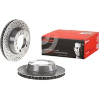 Brembo Rear Vented Brake Disc Pair Coated - 299mm Diameter | 09.8890.21 | GSF Car Parts