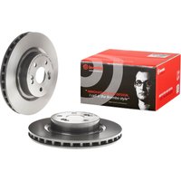 Brembo Front Vented Brake Disc Pair Coated - 312mm Diameter | 09.8904.11 | GSF Car Parts