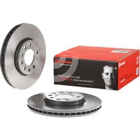 Brembo Front Vented Brake Disc Pair Coated - 285mm Diameter | 09.9165.11 | GSF Car Parts