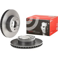 Brembo Front Vented Brake Disc Pair Coated - 324mm Diameter | 09.9172.11 | GSF Car Parts