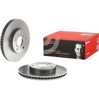 Front Vented Brake Disc Pair Coated - 275mm Diameter Brembo