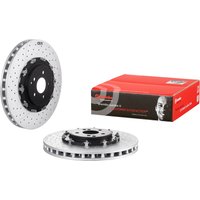 Brembo Front Vented Brake Disc Coated - 390mm Diameter | 09.9313.33 | GSF Car Parts