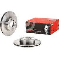 Front Vented Brake Disc Pair - 246mm Diameter Brembo