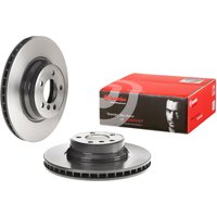 Brembo BMW 7 Series Front Vented Brake Disc Coated - 348mm Diameter | 09.9355.11 | GSF Car Parts