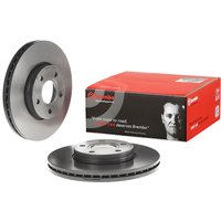 Brembo Ford C-Max Front Vented Brake Disc Pair Coated - 278mm Diameter | 09.9464.11 | GSF Car Parts