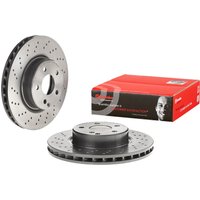 Brembo Front Vented Brake Disc Coated - 312mm Diameter | 09.9481.21 | GSF Car Parts