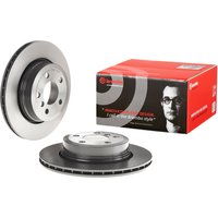 Brembo BMW X3 Rear Vented Brake Disc Pair Coated - 320mm Diameter | 09.9573.11 | GSF Car Parts