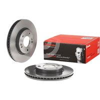 Brembo Kia Ceed Front Vented Brake Disc Pair Coated - 280mm Diameter | 09.9574.41 | GSF Car Parts