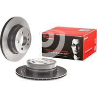 Brembo BMW X5 Rear Vented Brake Disc Pair Coated - 320mm Diameter | 09.9925.11 | GSF Car Parts
