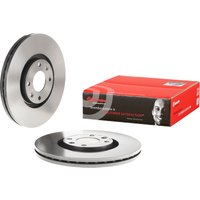 Brembo Citroen C4 Front Vented Brake Disc Pair Coated - 302mm Diameter | 09.9935.11 | GSF Car Parts