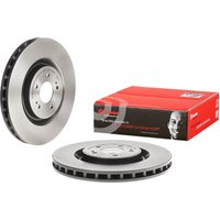 Front Vented Brake Disc Single Coated - 350mm Diameter Brembo