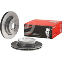 Brembo Mercedes-Benz Cls Rear Vented Brake Disc Pair Coated - 300mm Diameter | 09.A358.11 | GSF Car Parts