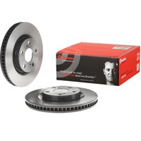 Brembo Toyota Rav 4 Front Vented Brake Disc Pair Coated - 296mm Diameter | 09.A417.11 | GSF Car Parts