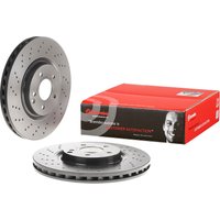 Brembo Mercedes-Benz C-Class Front Vented Brake Disc Coated - 330mm Diameter | 09.A448.21 | GSF Car Parts