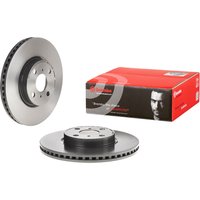 Brembo Front Vented Brake Disc Pair Coated - 275mm Diameter | 09.A535.11 | GSF Car Parts