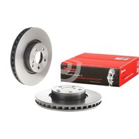 Brembo Front Vented Brake Disc Coated - 322mm Diameter | 09.A621.11 | GSF Car Parts