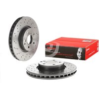 Brembo Front Vented Brake Disc Coated - 322mm Diameter | 09.A621.31 | GSF Car Parts