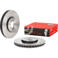 Brembo Chrysler Crossfire Front Vented Brake Disc Coated - 330mm Diameter | 09.A726.11 | GSF Car Parts