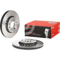 Brembo Renault Kangoo/grand Kangoo Front Vented Brake Disc Pair Coated - 280mm Diameter | 09.A727.21 | GSF Car Parts