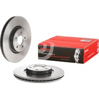 Brembo Ford Focus Front Vented Brake Disc Coated - 320mm Diameter | 09.A728.11 | GSF Car Parts