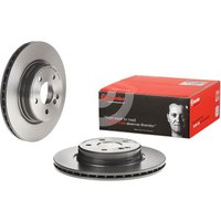 Brembo Mercedes-Benz 124 Rear Vented Brake Disc Pair Coated - 300mm Diameter | 09.A742.21 | GSF Car Parts