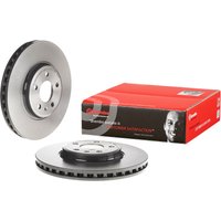 Brembo Audi A4 Allroad Front Vented Brake Disc Coated - 320mm Diameter | 09.A758.11 | GSF Car Parts