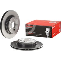 Brembo Mercedes-Benz C-Class Rear Vented Brake Disc Pair Coated - 300mm Diameter | 09.A760.11 | GSF Car Parts