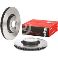 Brembo Land Rover Range Rover Front Vented Brake Disc Coated - 380mm Diameter | 09.A773.11 | GSF Car Parts