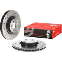 Brembo Front Vented Brake Disc - 350mm Diameter | 09.A817.11 | GSF Car Parts