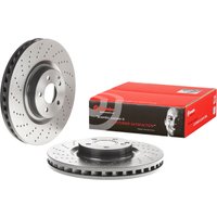Brembo Mercedes-Benz S-Class Front Vented Brake Disc Coated - 360mm Diameter | 09.A819.11 | GSF Car Parts
