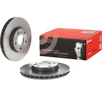 Brembo Ford C-Max Front Vented Brake Disc Pair Coated - 278mm Diameter | 09.A905.11 | GSF Car Parts