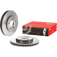Brembo Front Vented Brake Disc Coated - 296mm Diameter | 09.A969.11 | GSF Car Parts