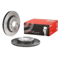 Brembo Chevrolet Camaro Rear Vented Brake Disc Pair Coated - 315mm Diameter | 09.A972.11 | GSF Car Parts