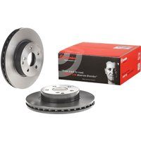 Brembo Front Vented Brake Disc Pair Coated - 295mm Diameter | 09.B280.41 | GSF Car Parts
