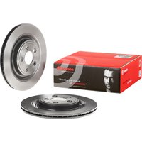 Brembo Jaguar S-Type Rear Vented Brake Disc Pair Coated - 326mm Diameter | 09.B312.11 | GSF Car Parts