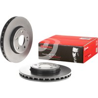 Brembo Mercedes-Benz A-Class Front Vented Brake Disc Pair Coated - 295mm Diameter | 09.B344.41 | GSF Car Parts