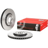 Brembo Renault Clio Front Vented Brake Disc Coated - 320mm Diameter | 09.B352.11 | GSF Car Parts