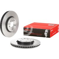 Brembo Front Vented Brake Disc Coated - 300mm Diameter | 09.B356.21 | GSF Car Parts