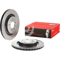 Brembo Rear Vented Brake Disc Coated - 365mm Diameter | 09.B504.11 | GSF Car Parts