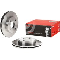 Brembo Nissan Nv200 Front Vented Brake Disc Pair - 257mm Diameter | 09.B548.10 | GSF Car Parts