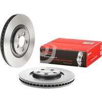 Brembo Front Vented Brake Disc Coated - 355mm Diameter | 09.B556.11 | GSF Car Parts