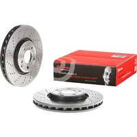Brembo Front Vented Brake Disc Coated - 322mm Diameter | 09.B742.51 | GSF Car Parts